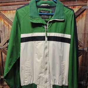 Arizona Jean Co~VTG Windbreaker Lightweight Jacket~Colorful~euc~Golfing~